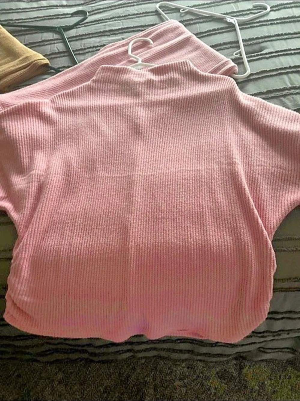 Bundle of two ZENANA Ribbed Turtleneck Sweater Sets.